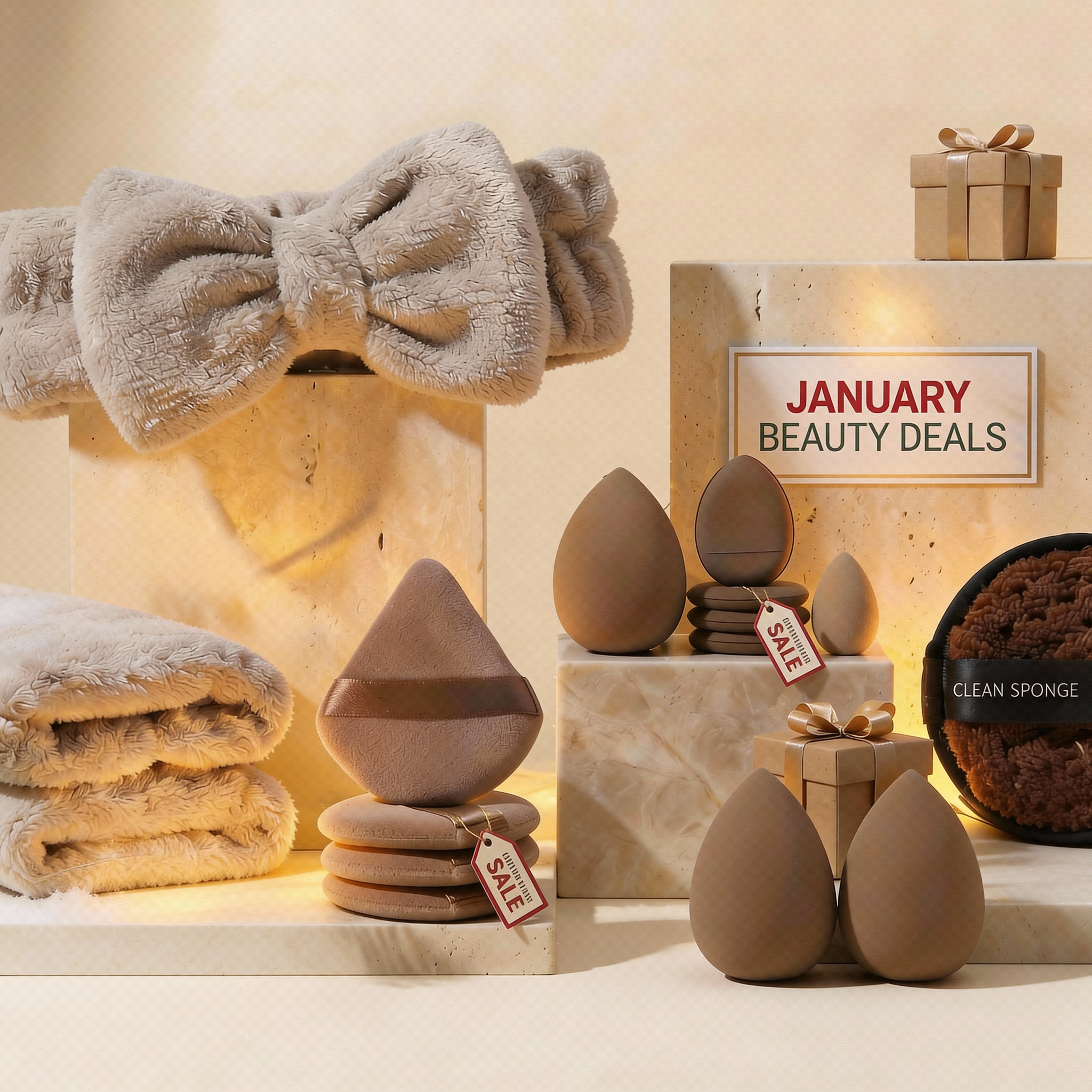 56-Piece Complete Makeup Brush & Sponge Set